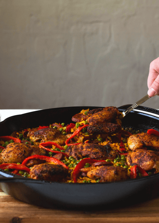 Chicken and Chorizo Paella